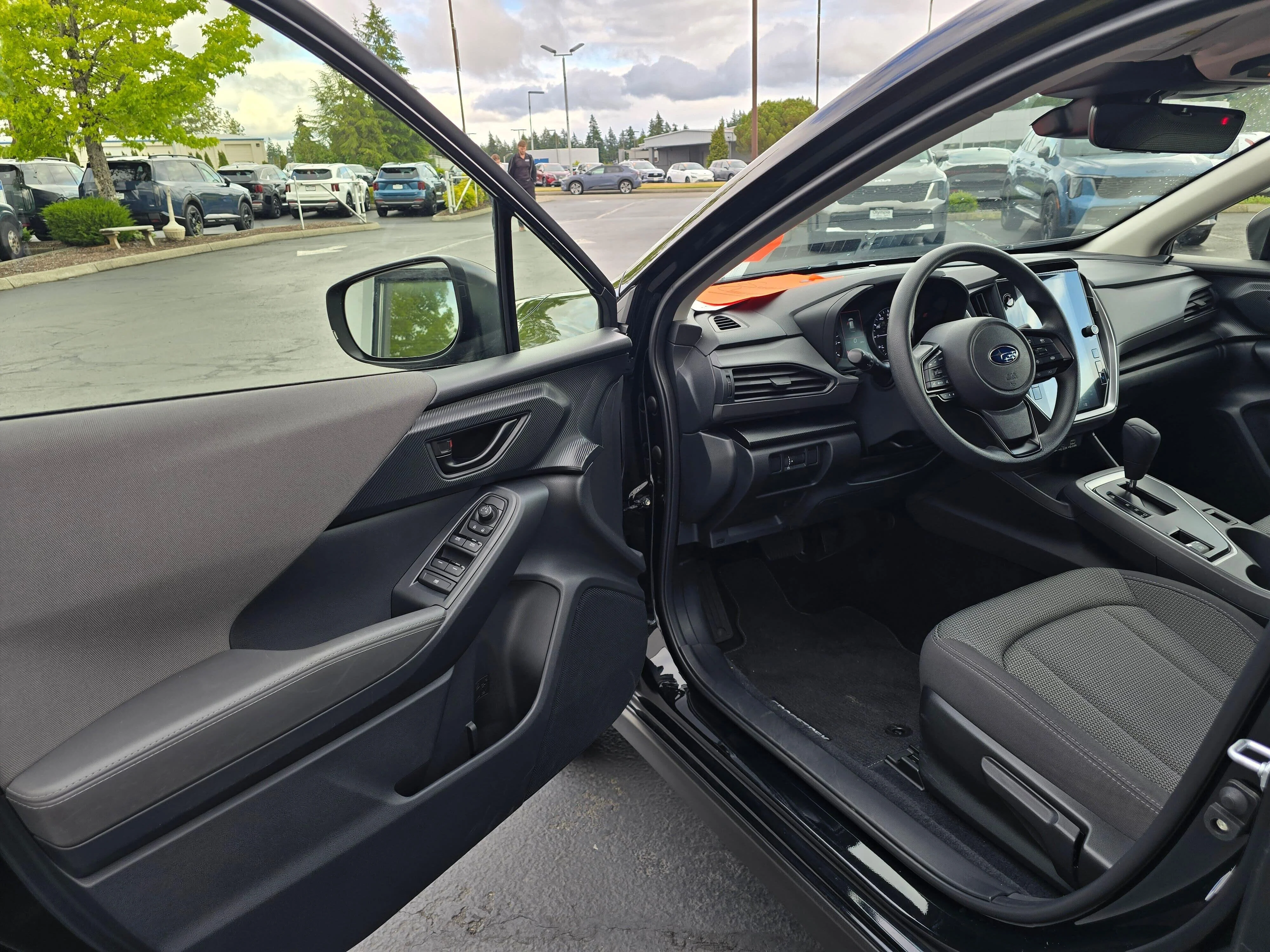 Used 2024 Crystal Black Silica Subaru Premium image 7