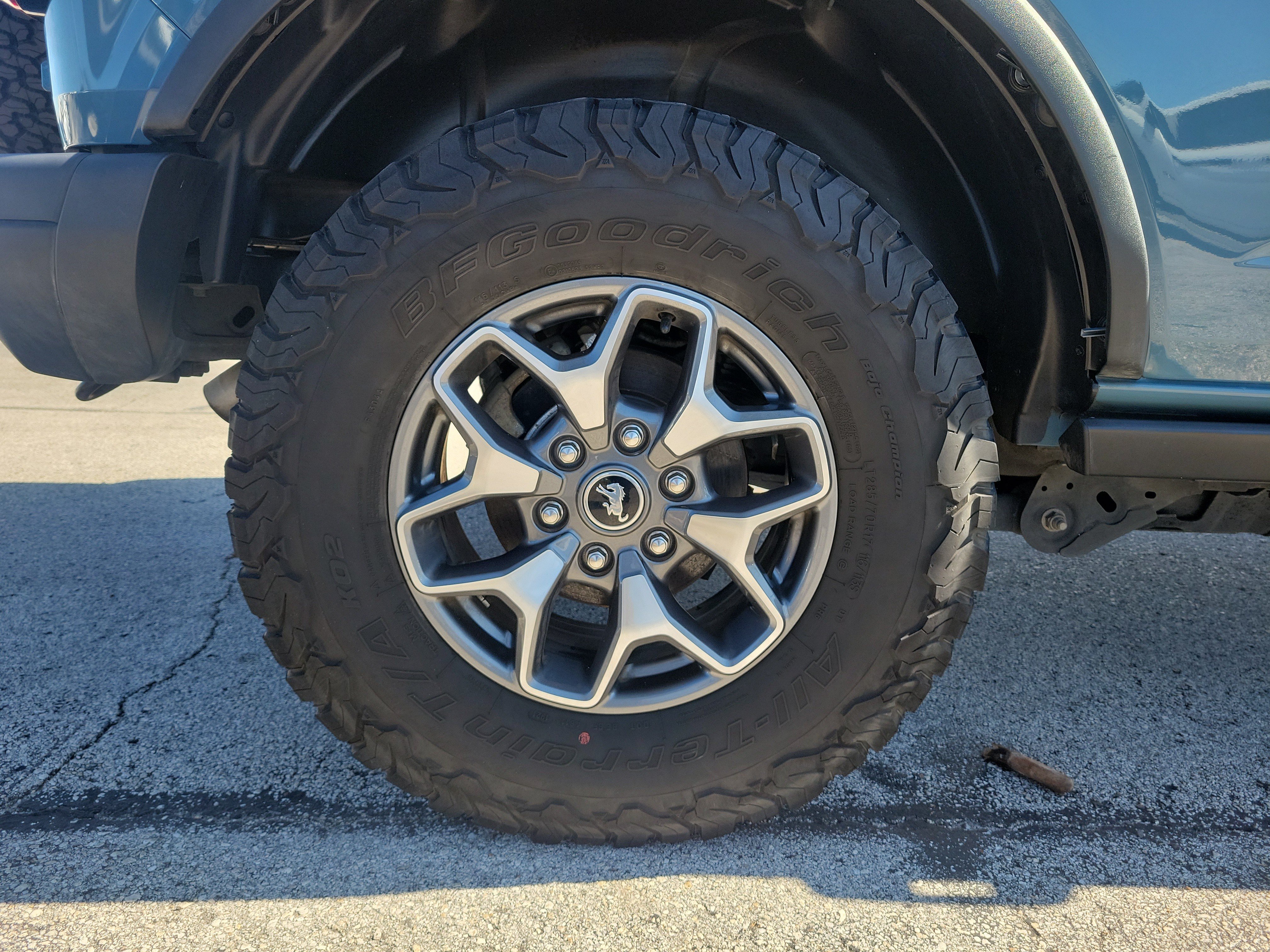 Used 2021 Light Blue Ford Badlands image 9