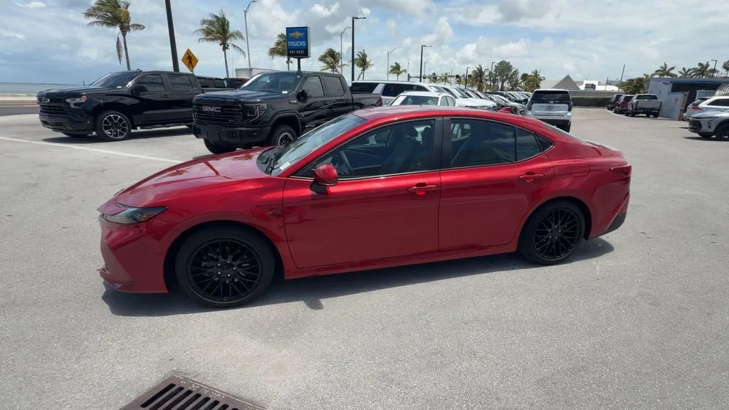 Used 2025 Red Toyota LE image 4