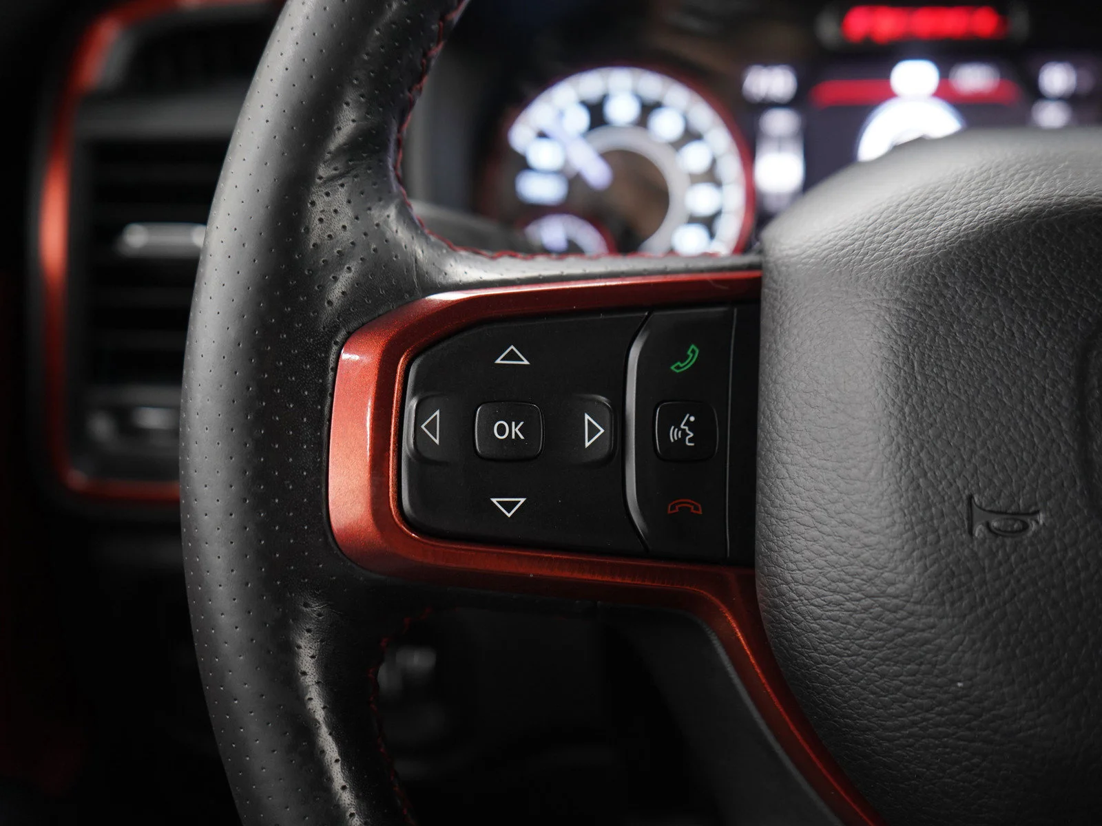 Used 2019 Flame Red Clearcoat Ram Rebel image 24