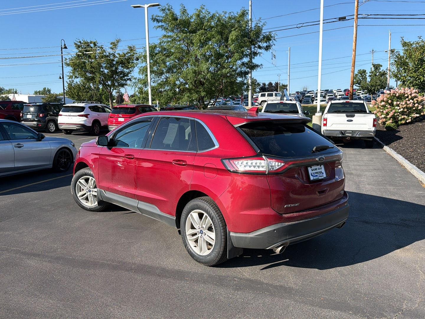 Used 2018 Ruby Red Metallic Tinted Clearcoat Ford SEL image 5