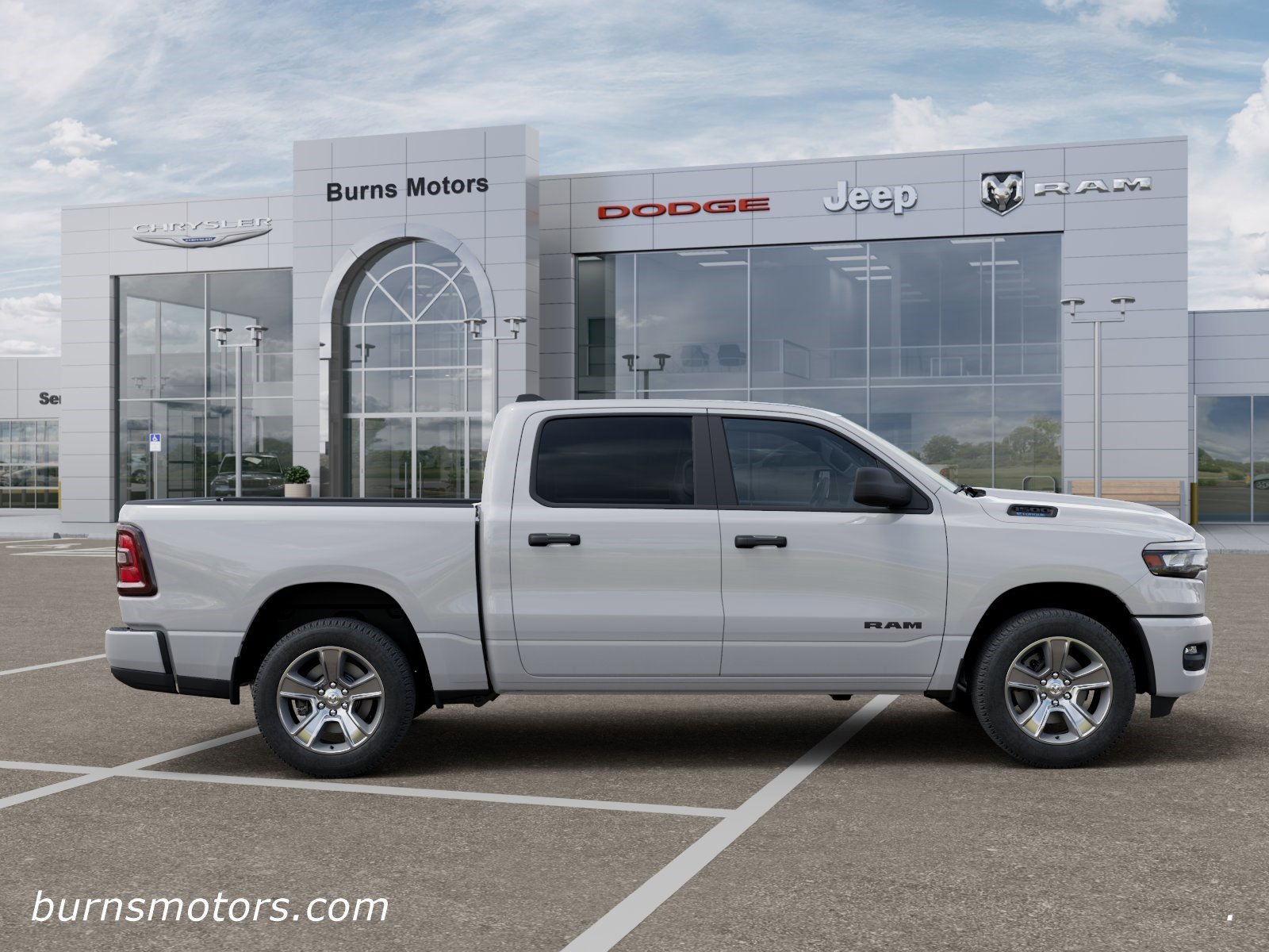 New 2026 Bright White Clear-Coat Exterior Paint RAM Express image 21