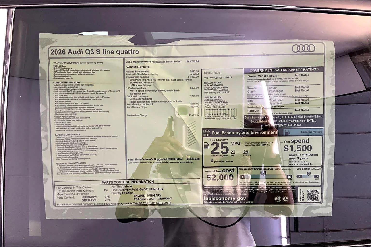 New 2026 Navarra Blue me Audi S line image 19