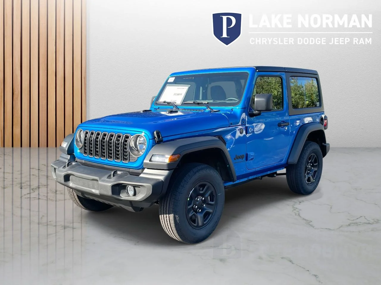 New 2026 Hydro Blue Pearl-Coat Exterior Paint Jeep Sport image 4