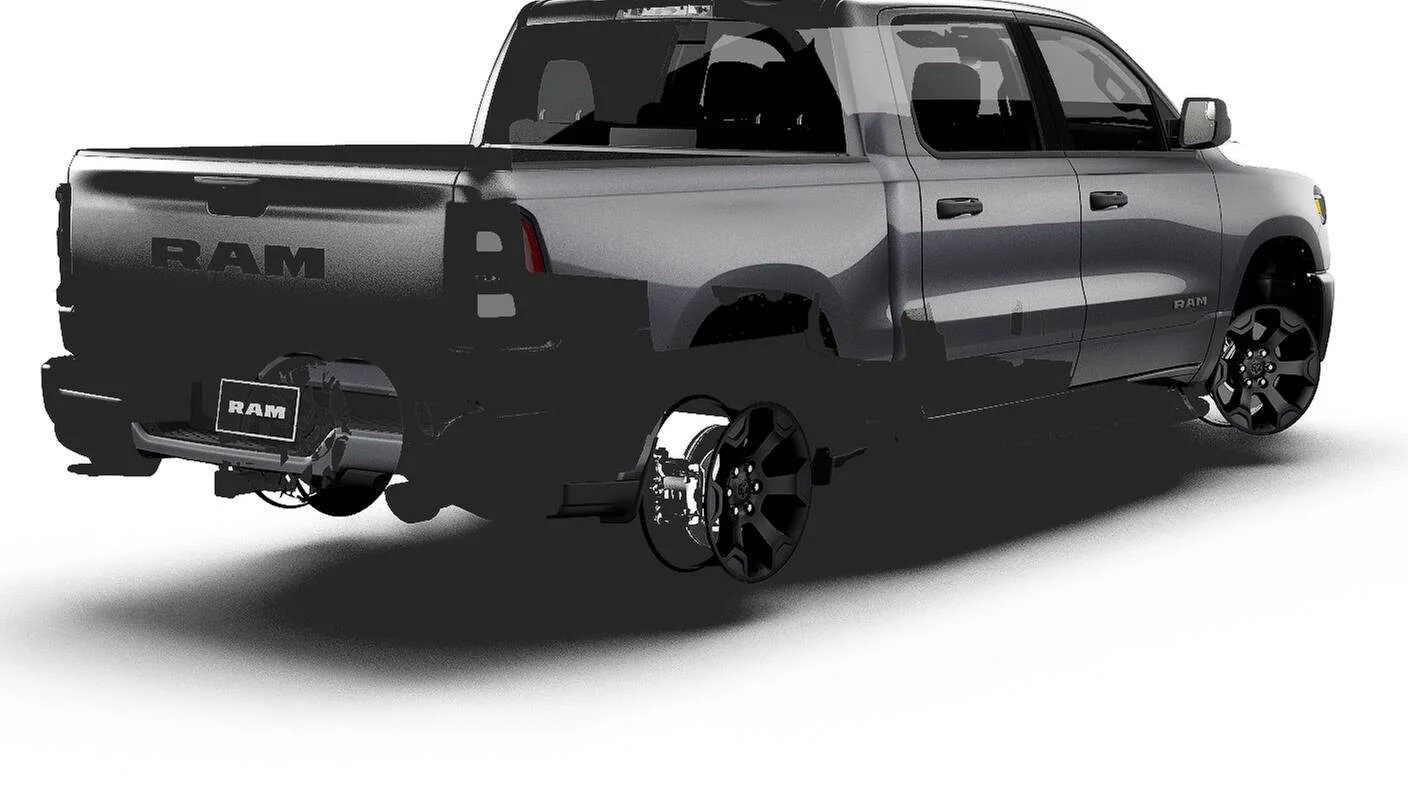 New 2027 Granite Crystal Metallic Clear-Coat Exterior Paint RAM Express image 2