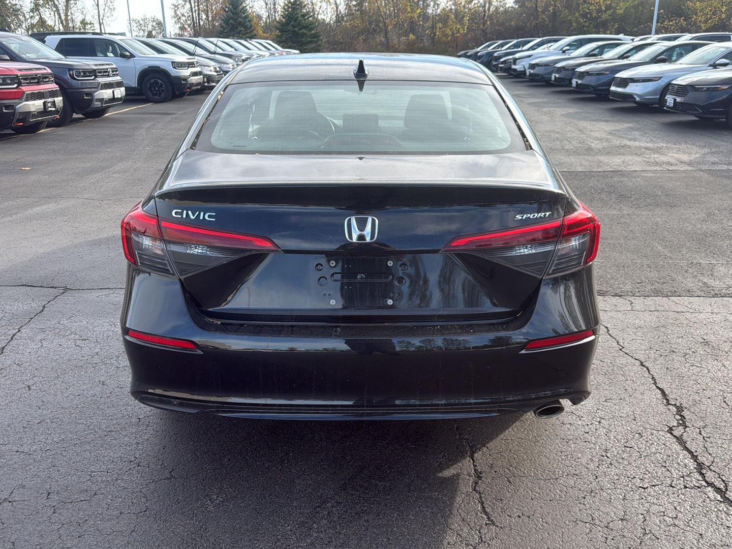 Used 2024 Crystal Black Pearl Honda Sport image 7