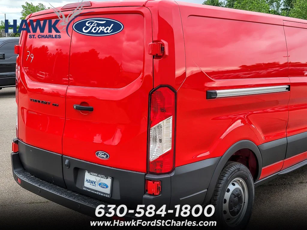 New 2026 Race Red Ford Cargo Van image 5