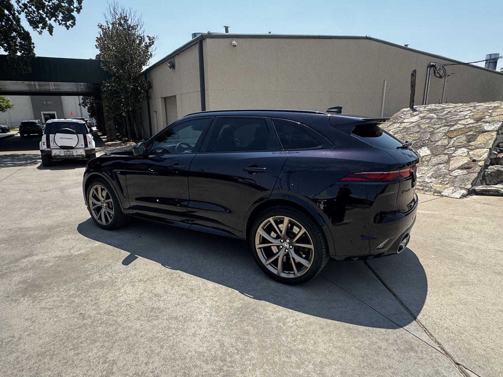 Used 2023 Midnight Amethyst Gloss Jaguar SVR V8 1988 Edition image 4