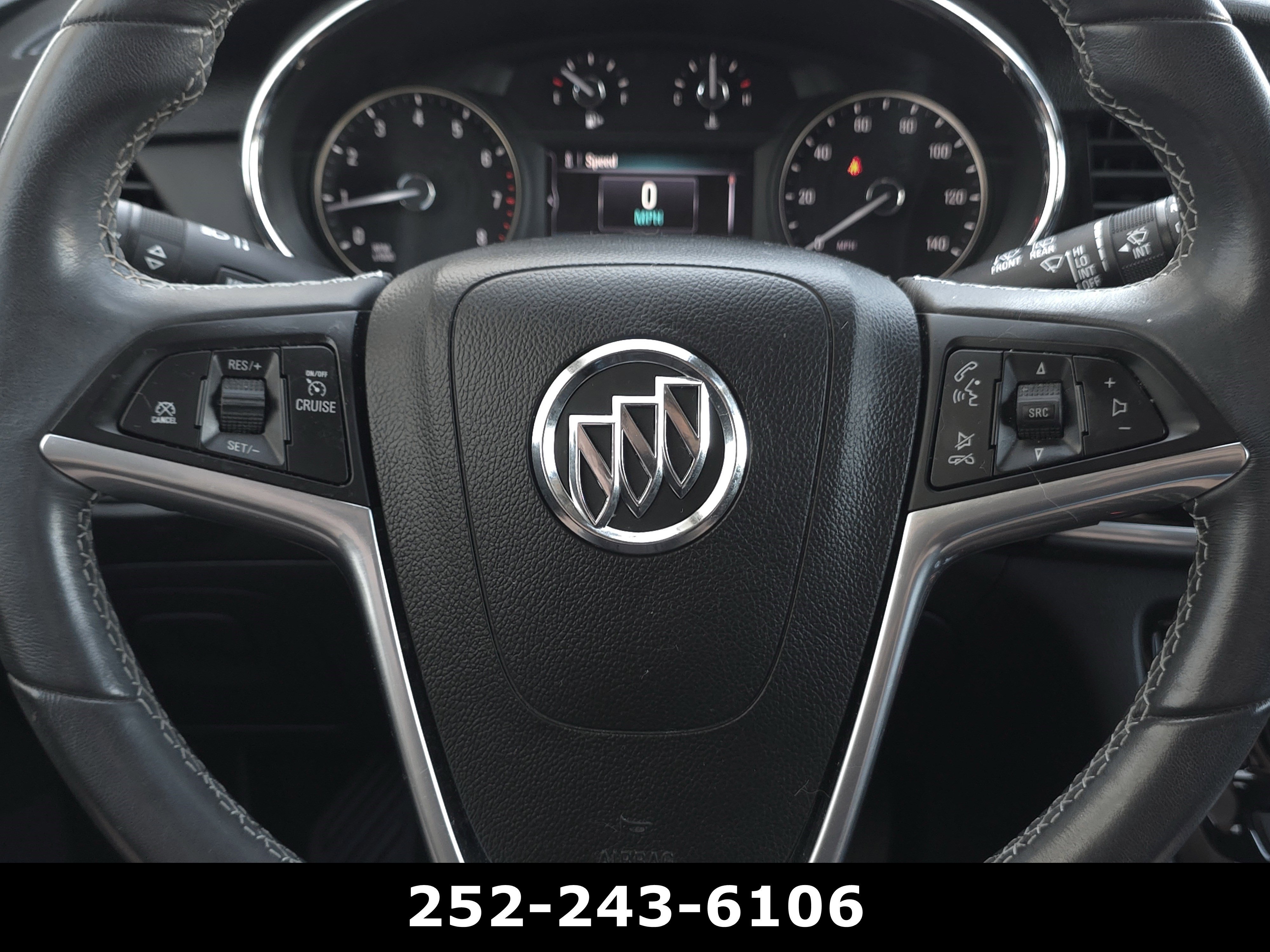 Used 2022 Ebony Twilight Metallic Buick Preferred image 22