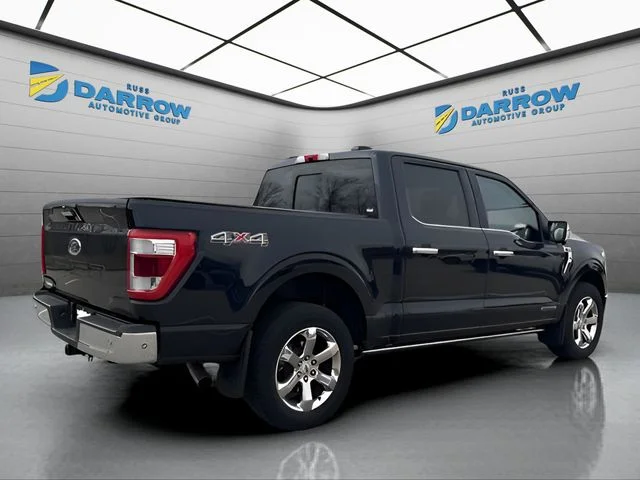 Used 2021 Blue Ford Lariat image 5