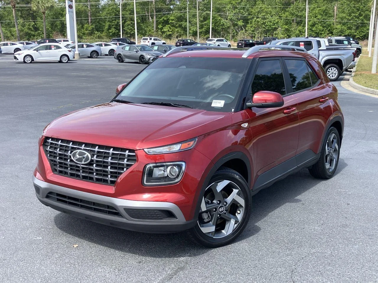 Used 2024 Red (Ultimate Red) Hyundai SEL image 1