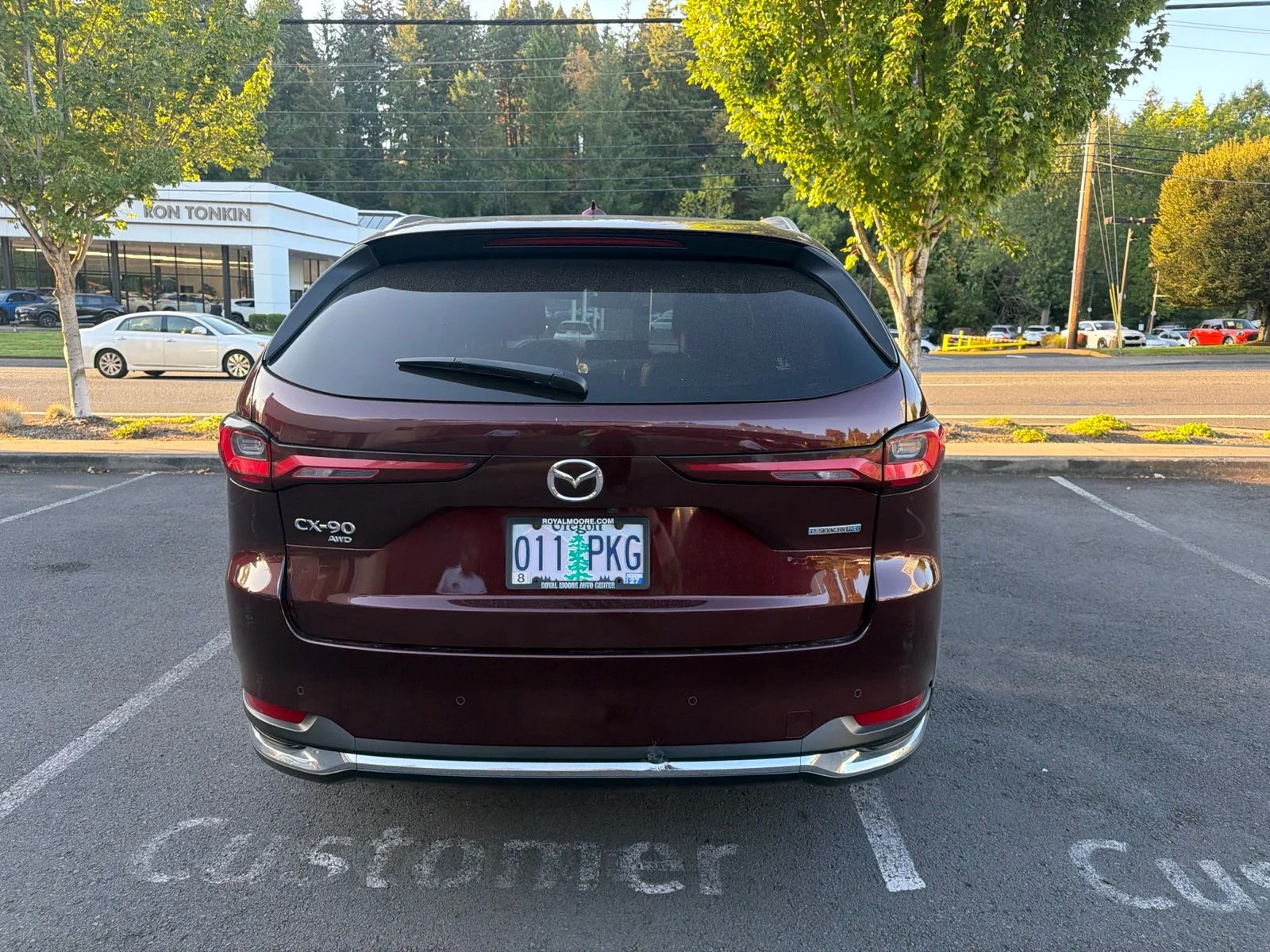 Used 2024 Red Mazda Premium Plus image 9
