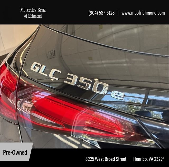 Certified Used 2025 Black Mercedes-Benz GLC 350e image 4