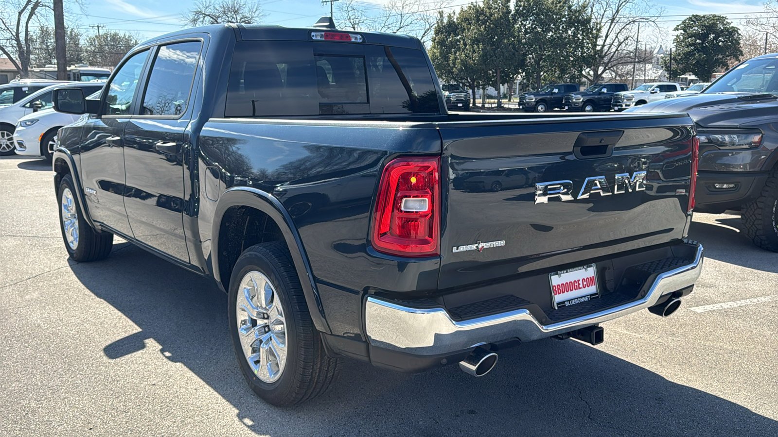New 2026 Forged Blue Metallic Exterior Paint RAM Lone Star image 7