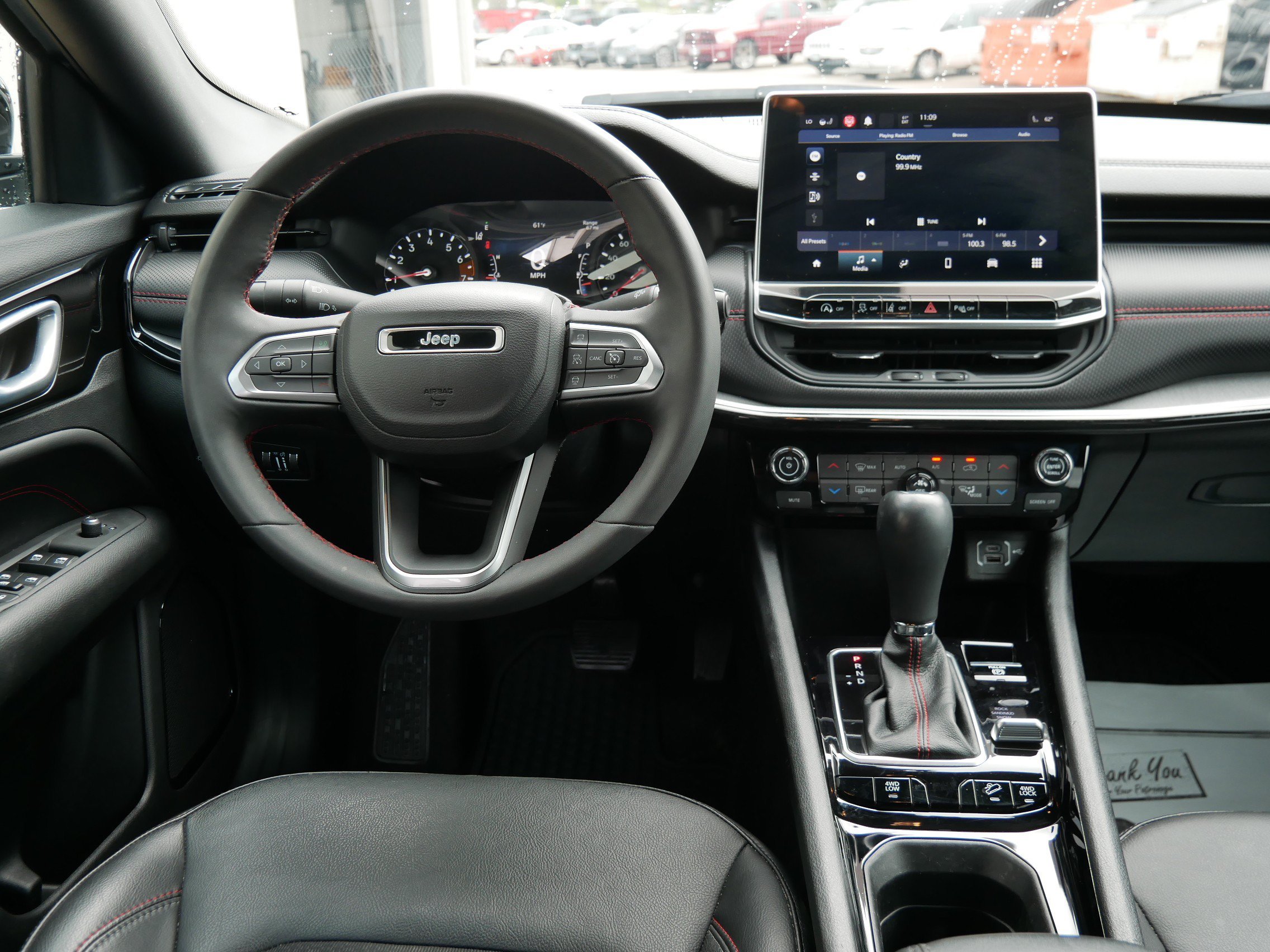 Used 2023 Billet Silver Metallic Clearcoat Jeep Trailhawk image 16