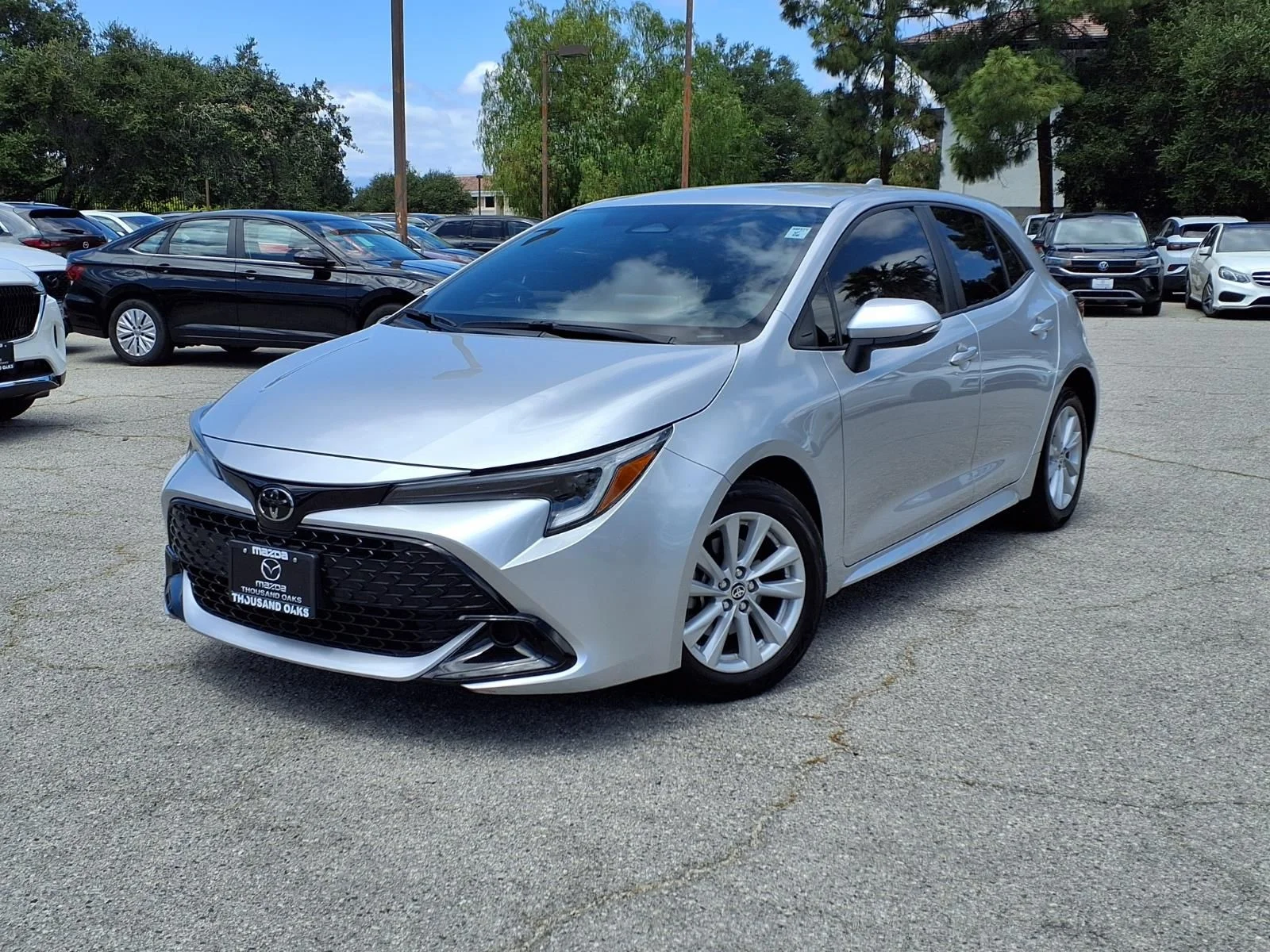 Used 2024 Silver Toyota SE image 24