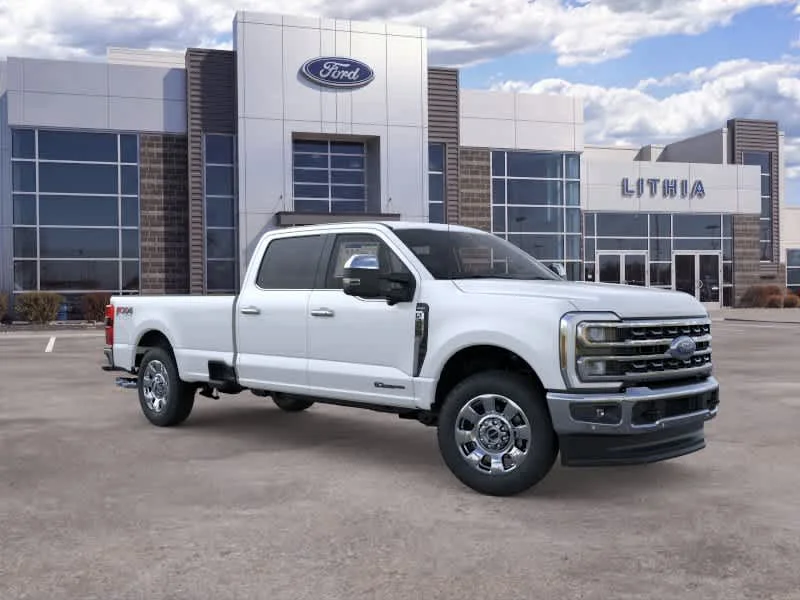 New 2026 Star White Metallic Tri-Coat Ford F-350® Lariat® image 7