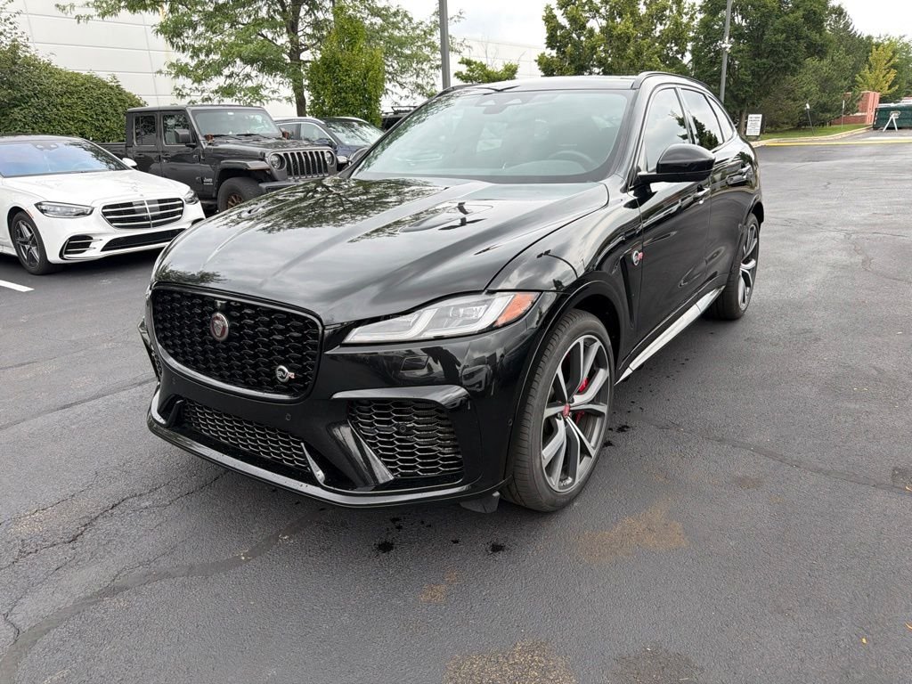 Used 2023 Black Jaguar SVR image 1