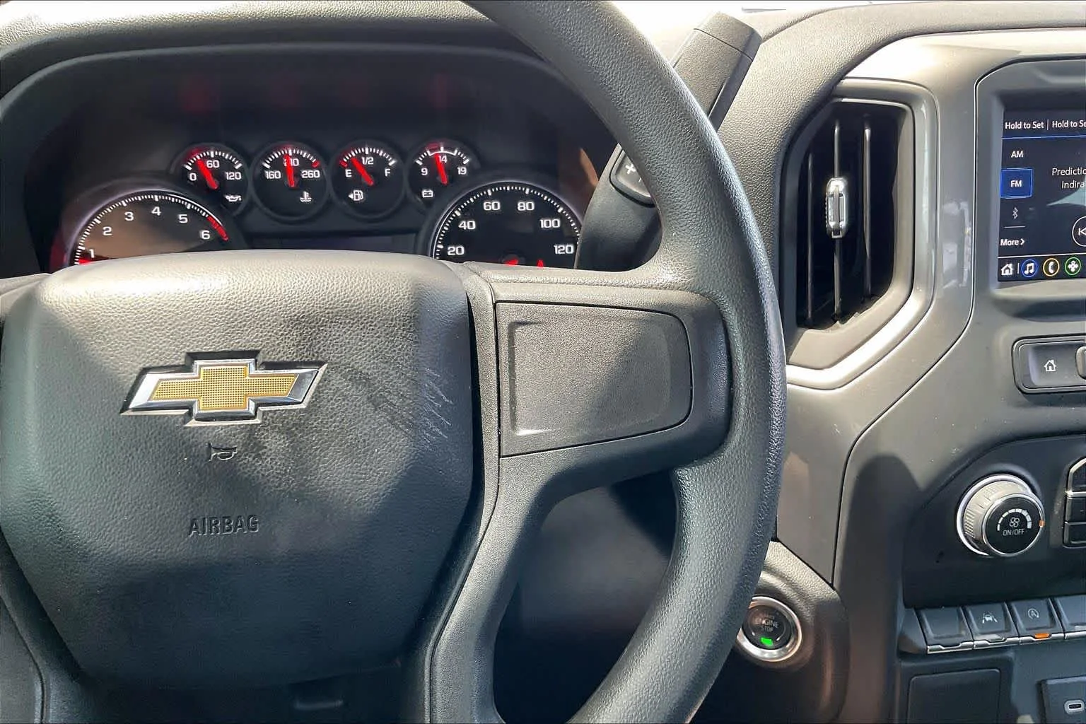 Used 2024 Dark Ash Metallic Chevrolet Work Truck image 23