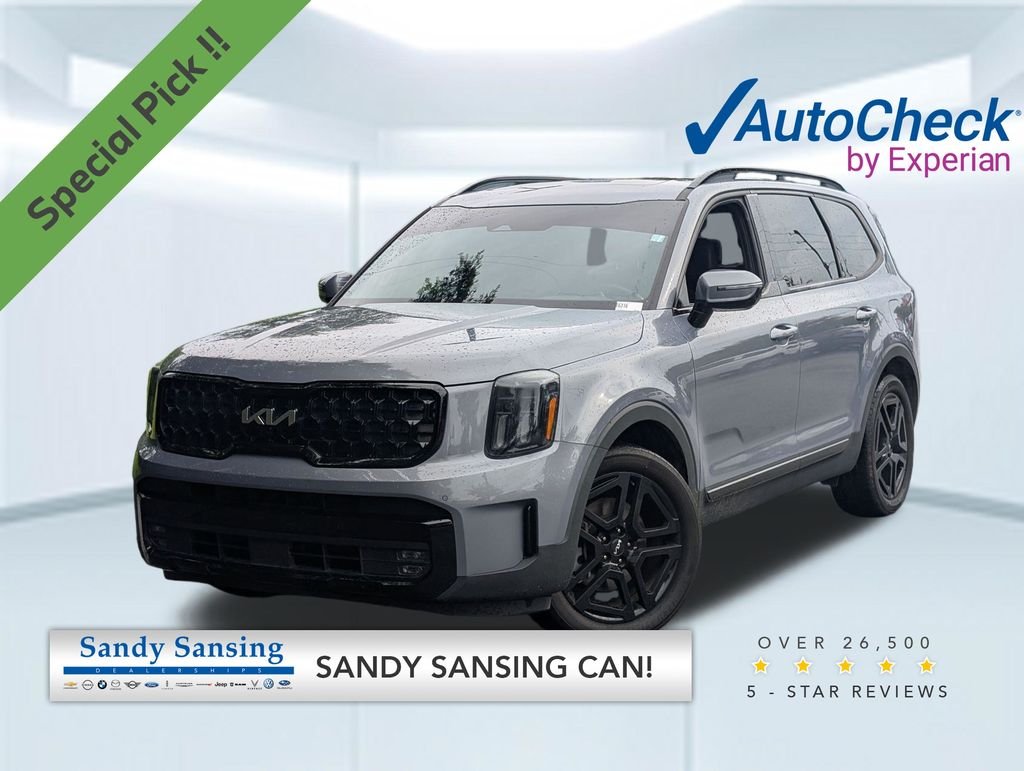 Used 2024 Silver Kia SX X-Line image 1