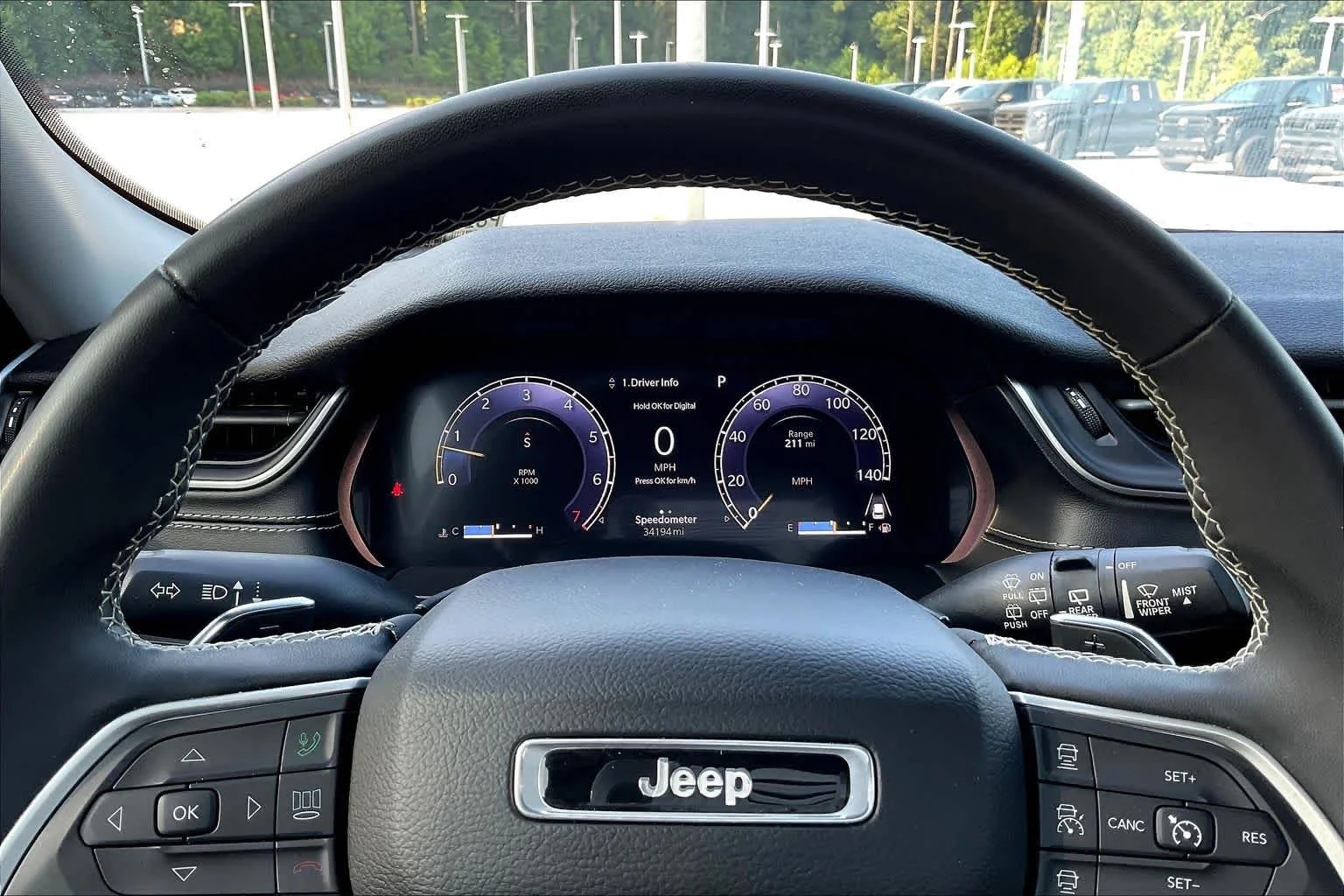 Used 2023 Baltic Gray Metallic Clearcoat Jeep Laredo image 49