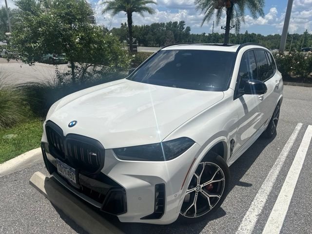 Certified Used 2025 Alpine White BMW M60i image 1