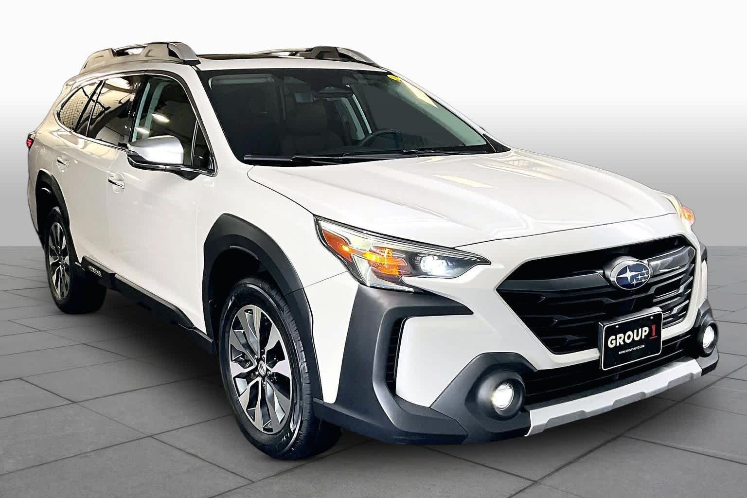 Used 2023 Crystal White Pearl Subaru Touring XT image 3