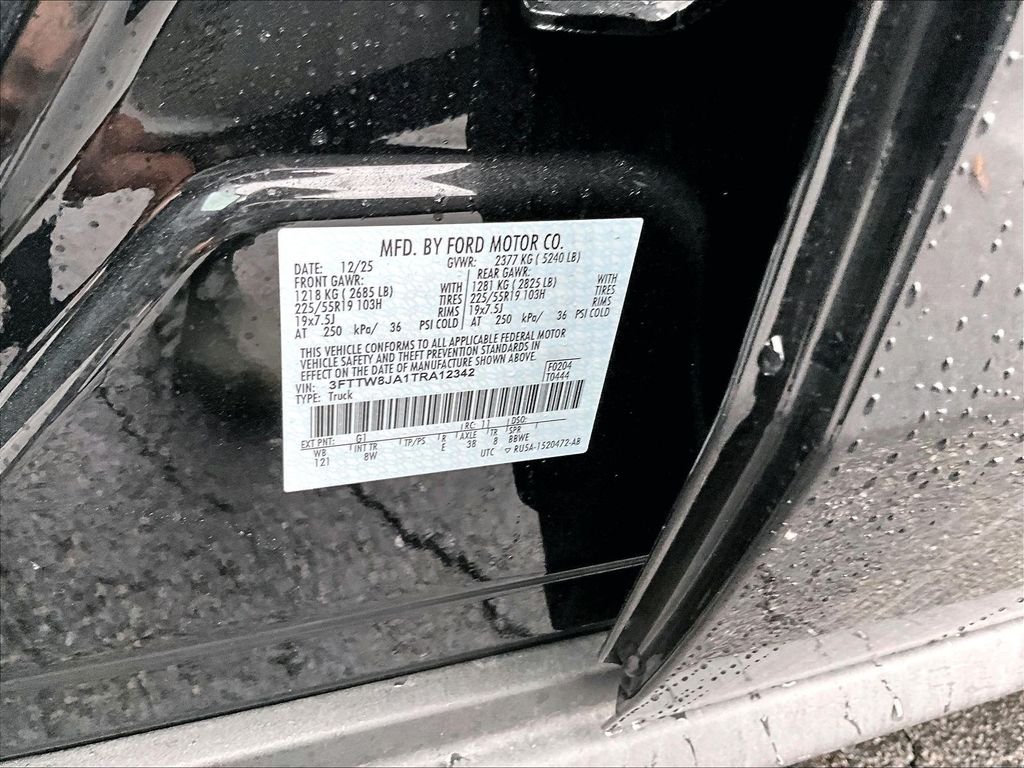 New 2026 Shadow Black Ford XLT image 13