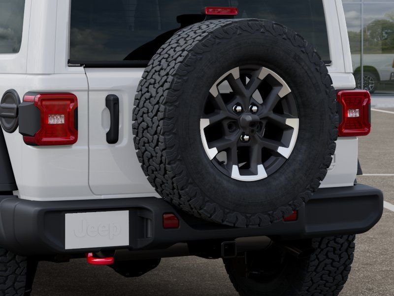 New 2026 Bright White Clear-Coat Exterior Paint Jeep Rubicon image 13