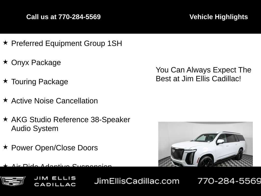 Used 2026 Vibrant White Tricoat Cadillac Platinum Sport image 4