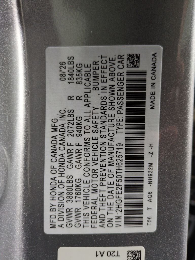 New 2026 Solar Silver Metallic Honda Sport image 28