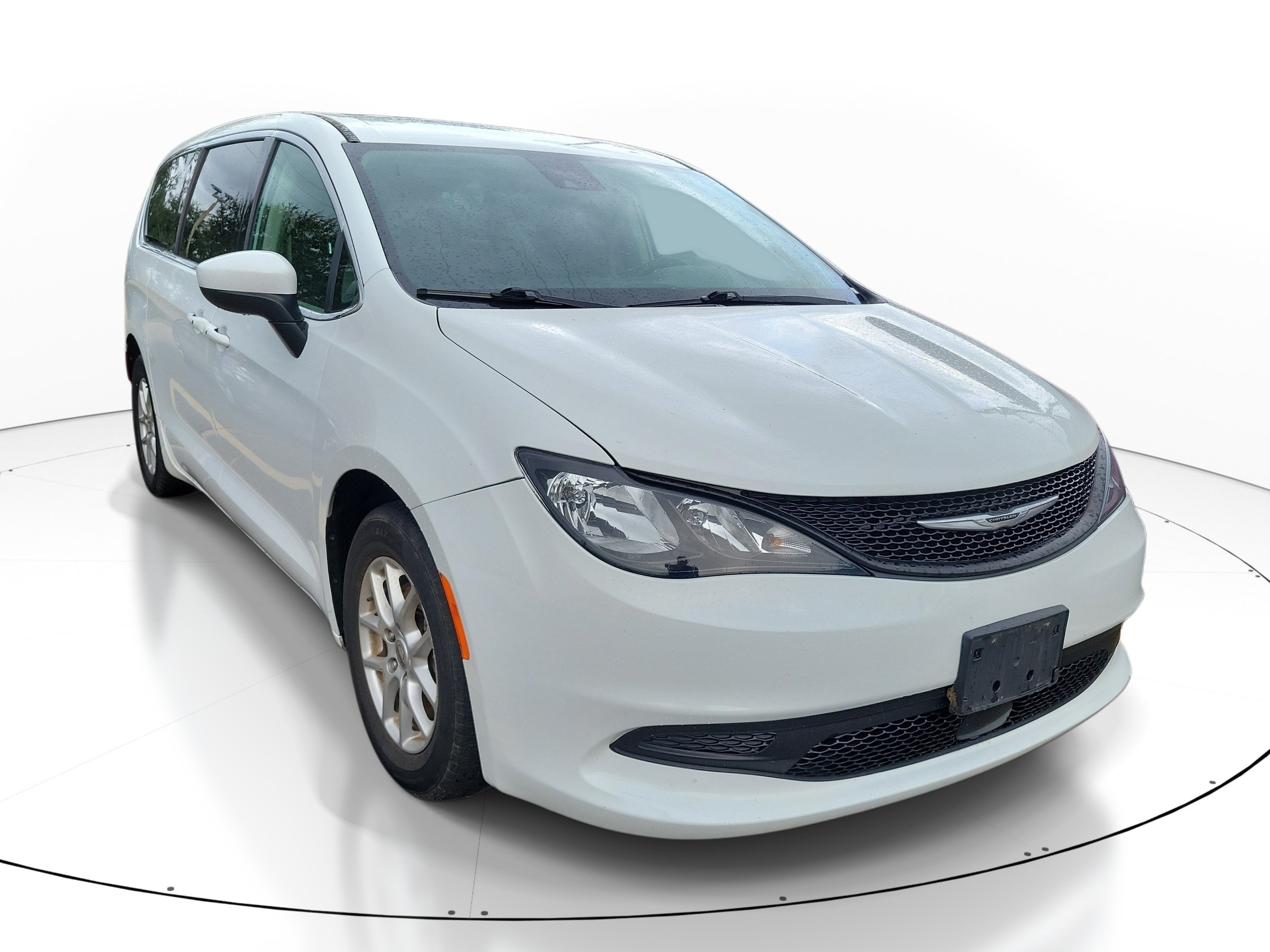 Used 2023 Bright White Clearcoat Chrysler LX image 1