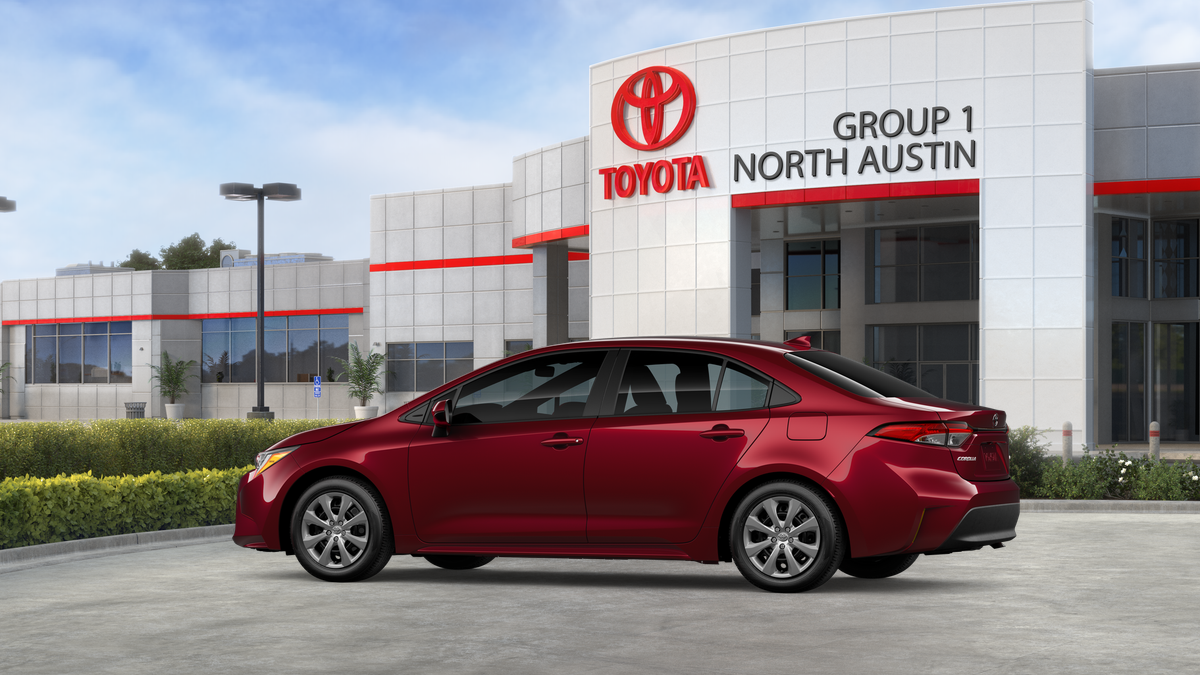 New 2026 Ruby Flare Pearl Toyota LE image 5