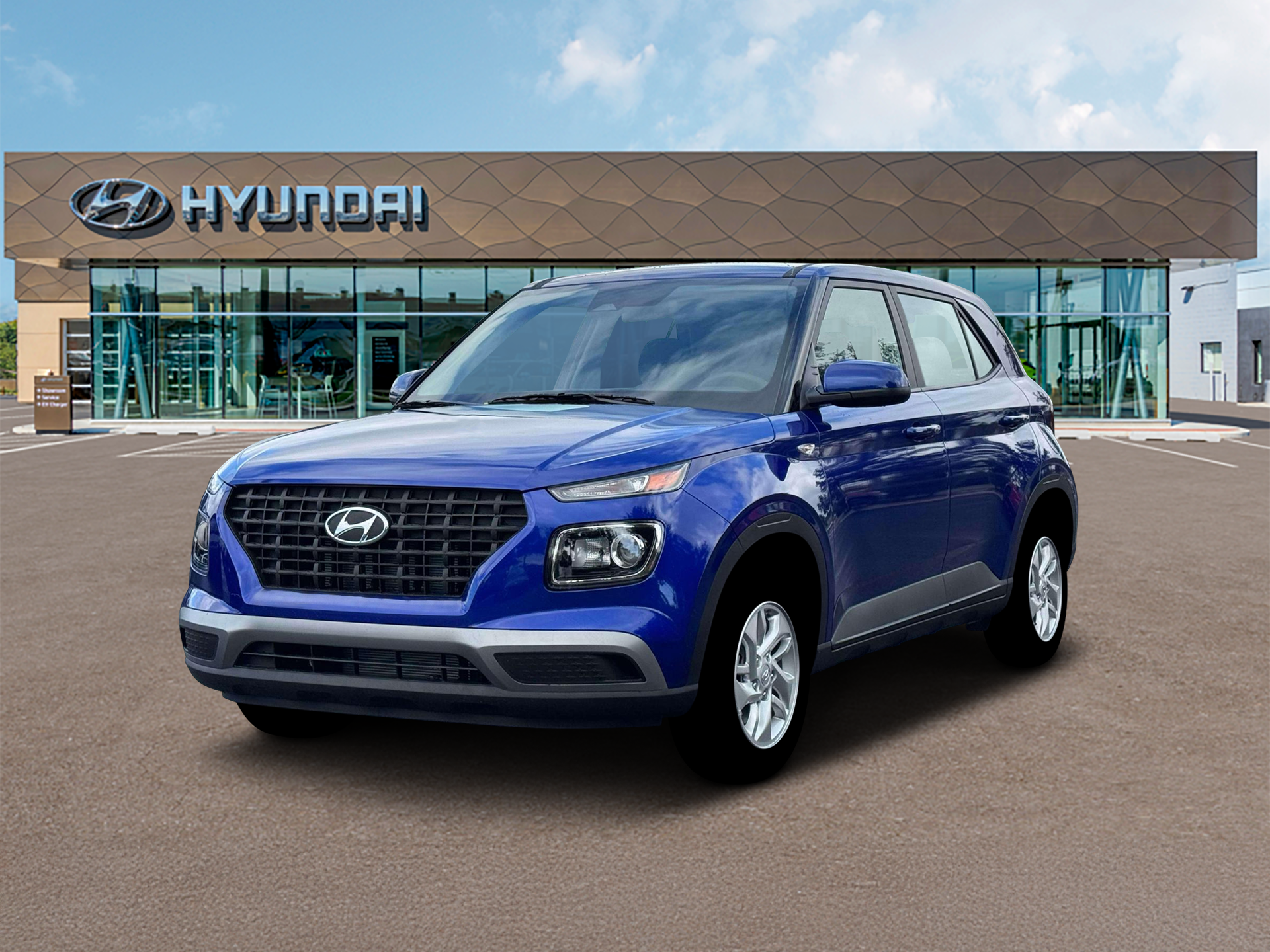 New 2026 Intense Blue Hyundai SE image 1