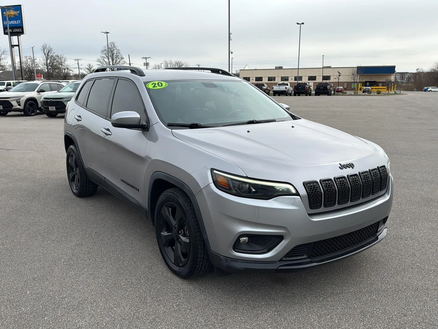 Used 2020 Jeep Cherokee Latitude Plus with VIN 1C4PJLLB1LD524958 for sale in Scottsburg, IN