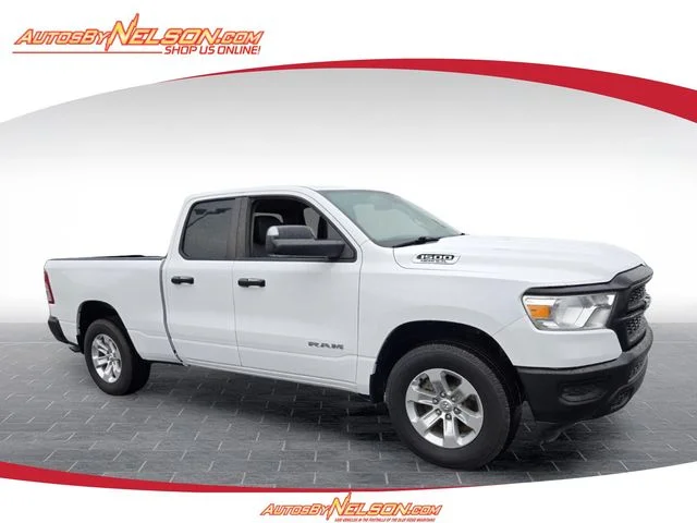 Used 2020 Bright White Clearcoat Ram Tradesman image 1