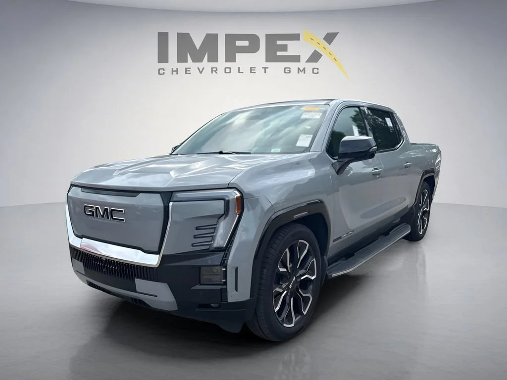 Thunderstorm Gray 2025 GMC Sierra EV Pickup Truck All-Wheel Drive