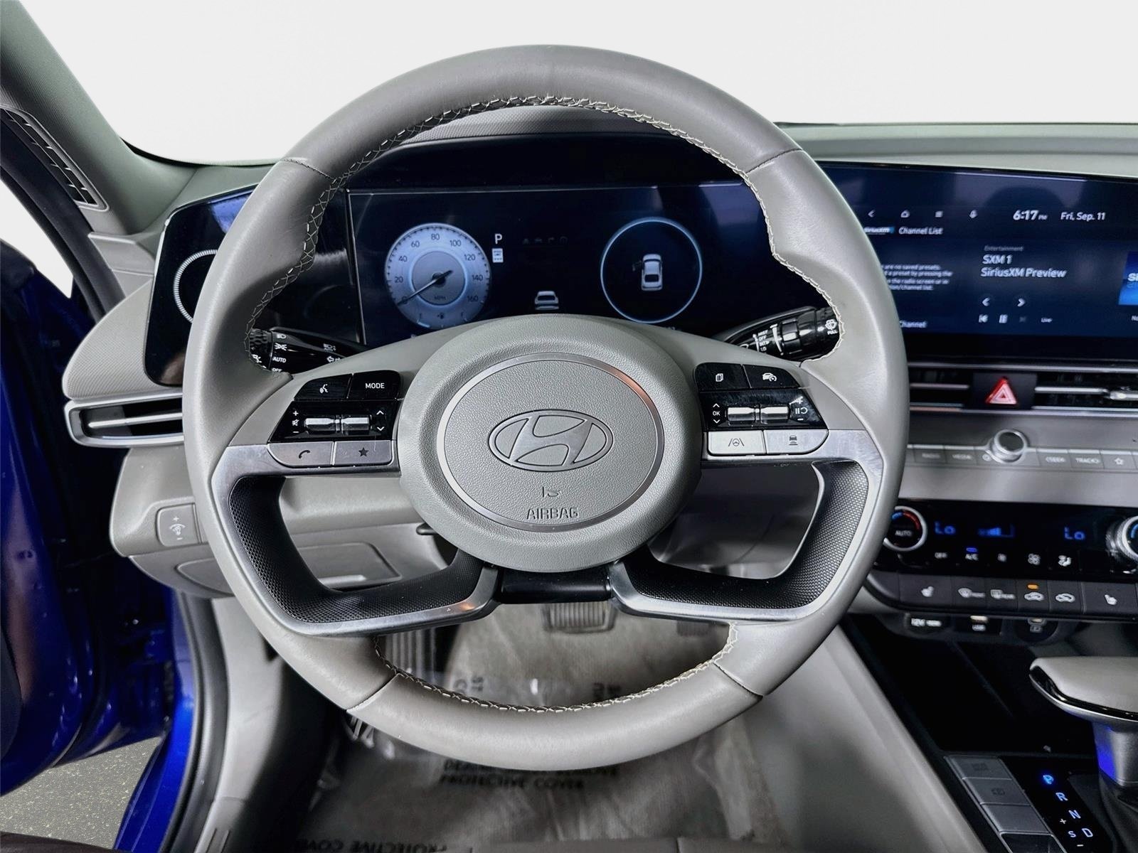 Used 2024 Intense Blue Hyundai SEL image 12
