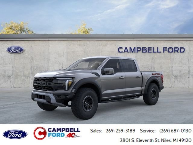 New 2025 Carbonized Gray Metallic Ford Raptor® image 1