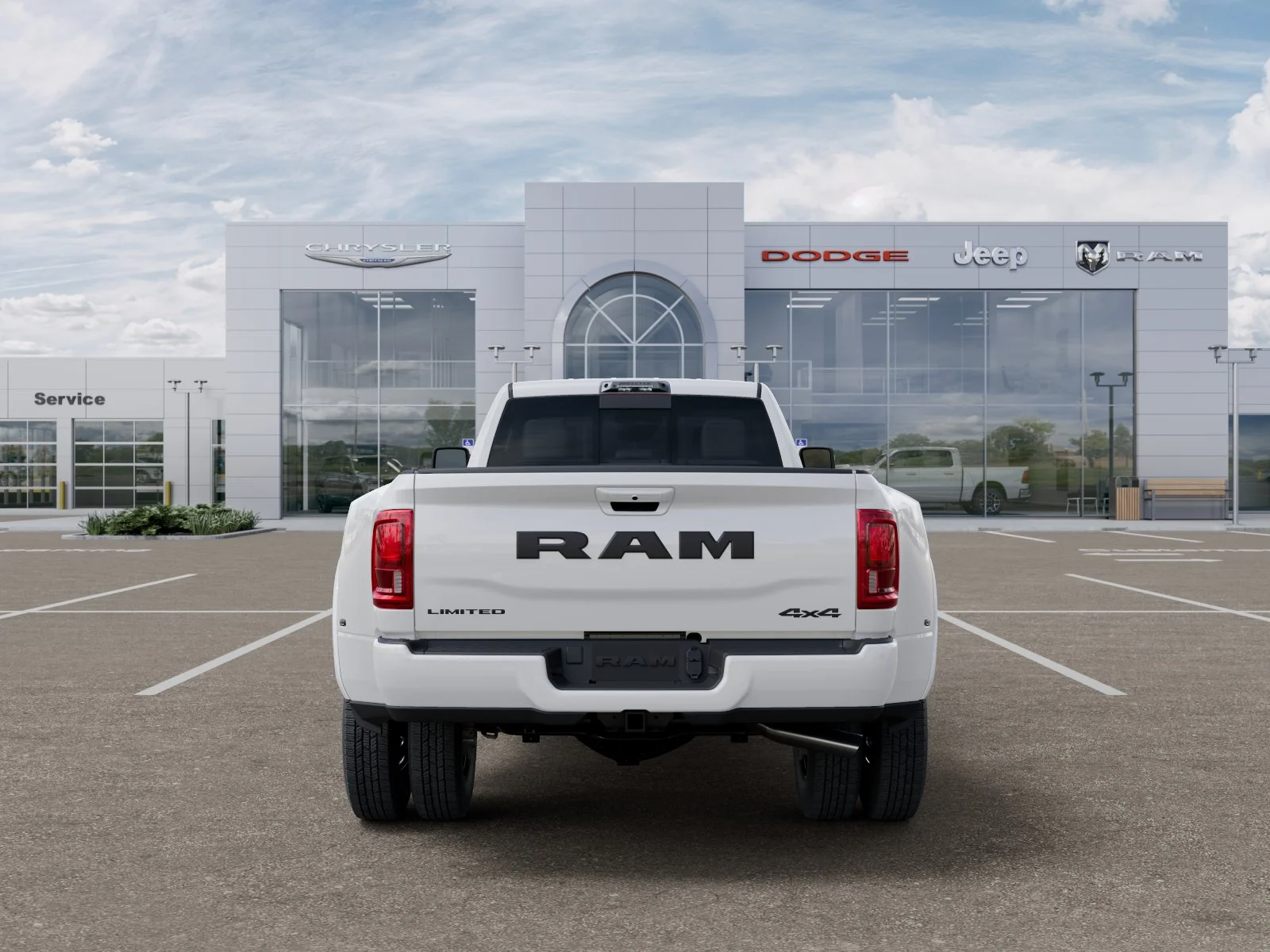 New 2026 Bright White Clear-Coat Exterior Paint RAM Limited image 34