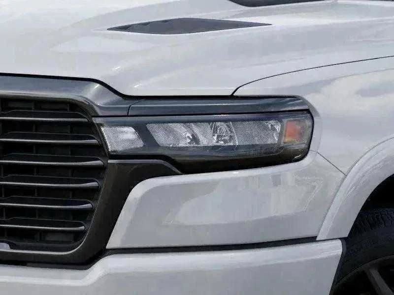 New 2026 Bright White Clear-Coat Exterior Paint RAM Laramie image 67