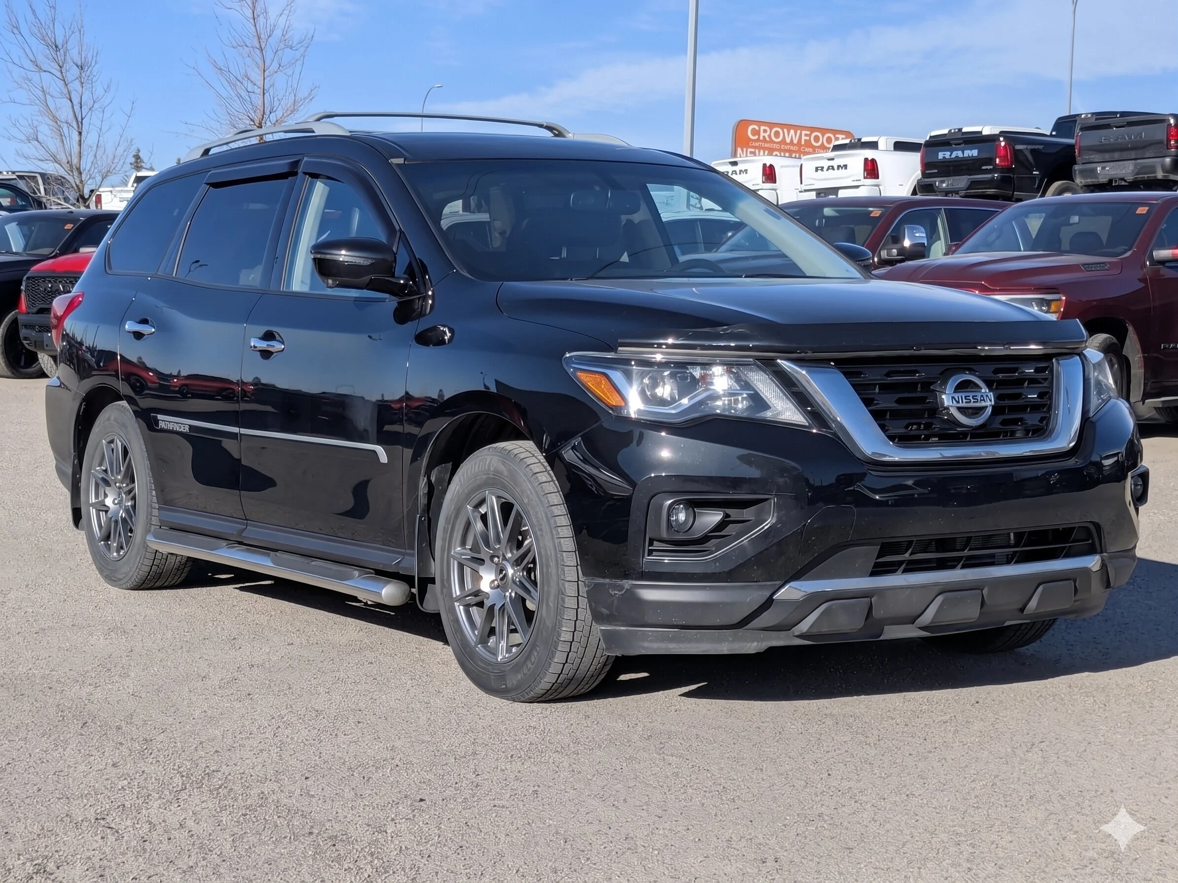 Used 2019 Black Nissan SL Premium - Leather - Sunroof - 360 Camera - 2 Sets Wheels & Tires & Much More image 2