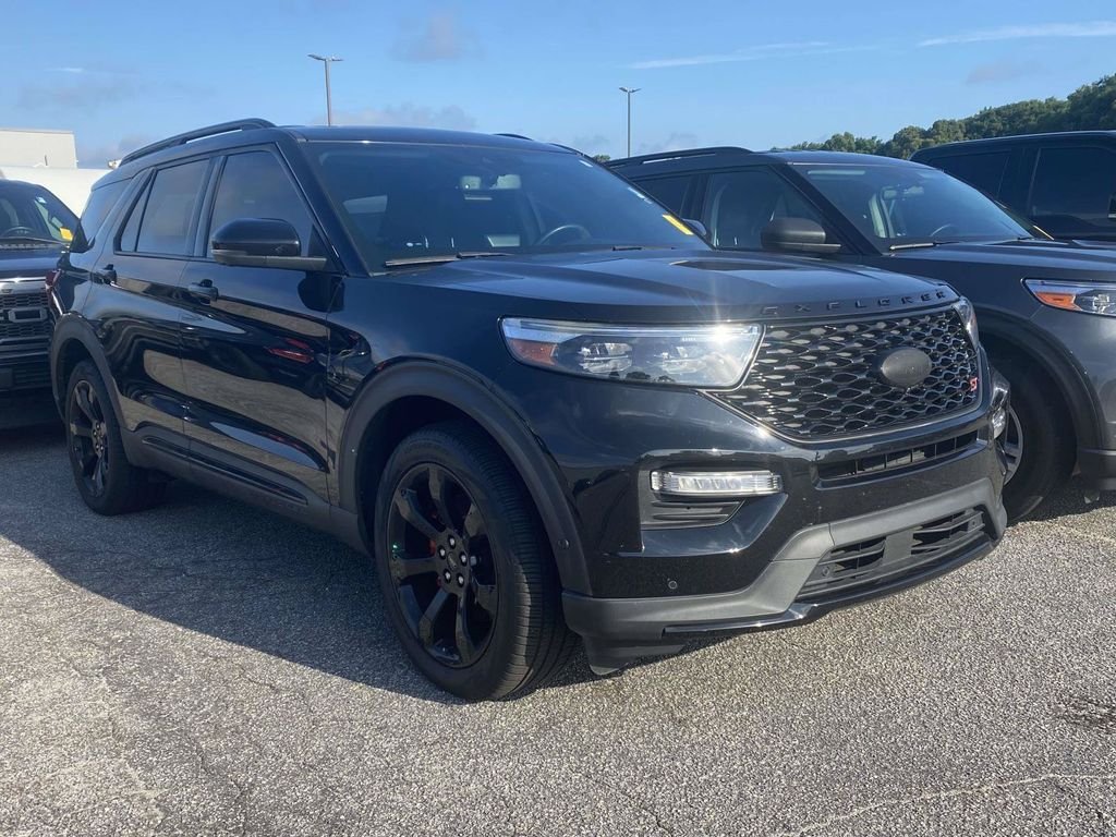 Used 2020 Agate Black Metallic Ford ST image 1