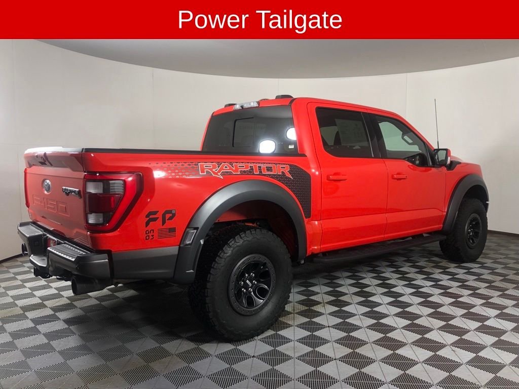 Used 2022 Orange Ford Raptor image 17