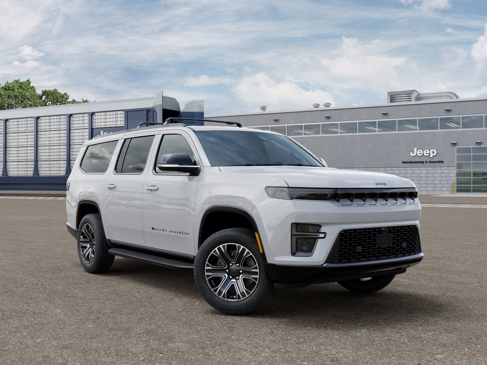 New 2026 Bright White Clear-Coat Exterior Paint Jeep  image 3