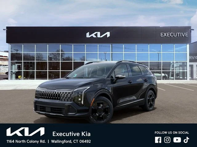 New 2026 Gray Kia X-Line image 1