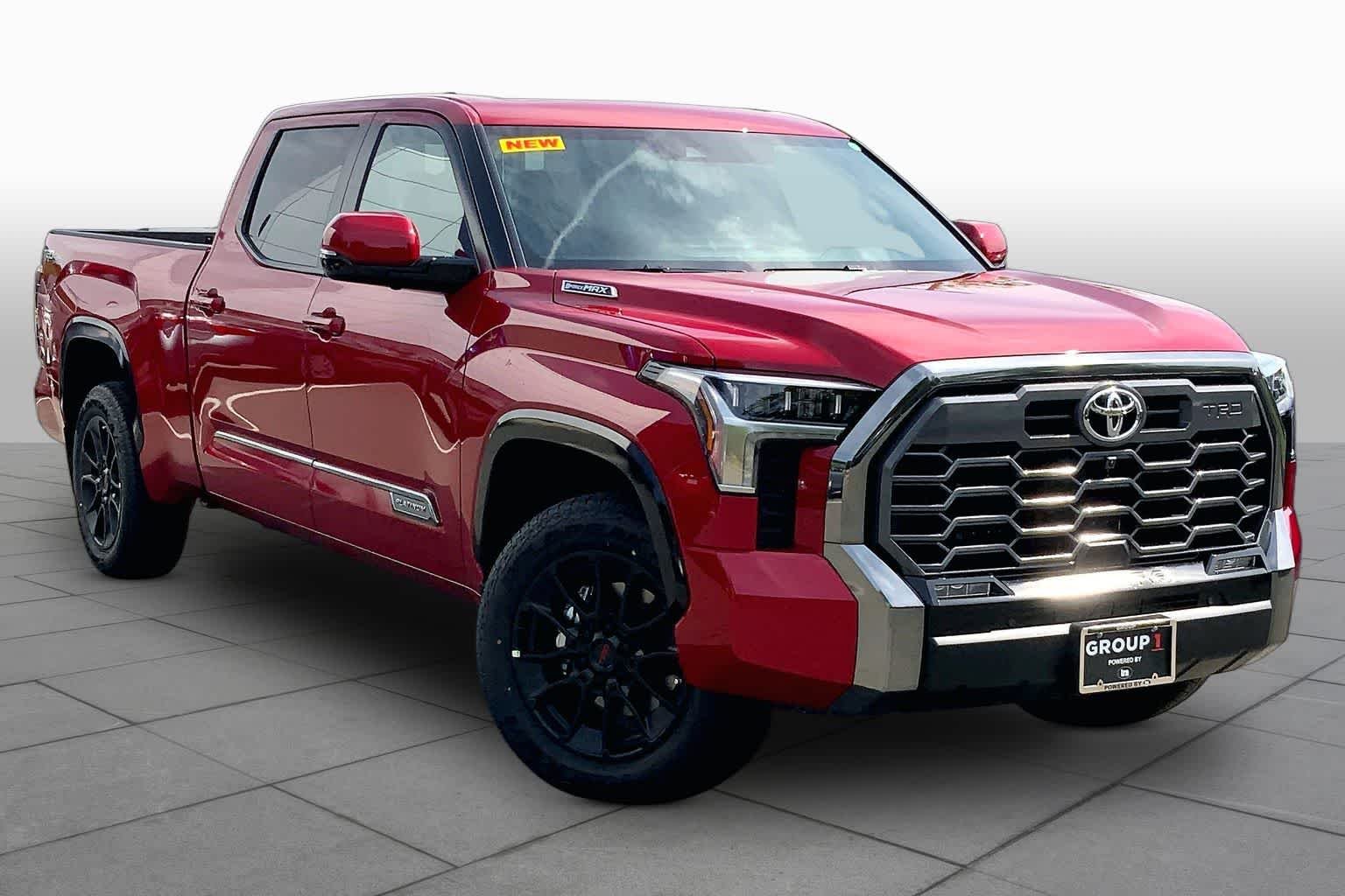 New 2026 Supersonic Red Toyota Platinum i-FORCE MAX image 2