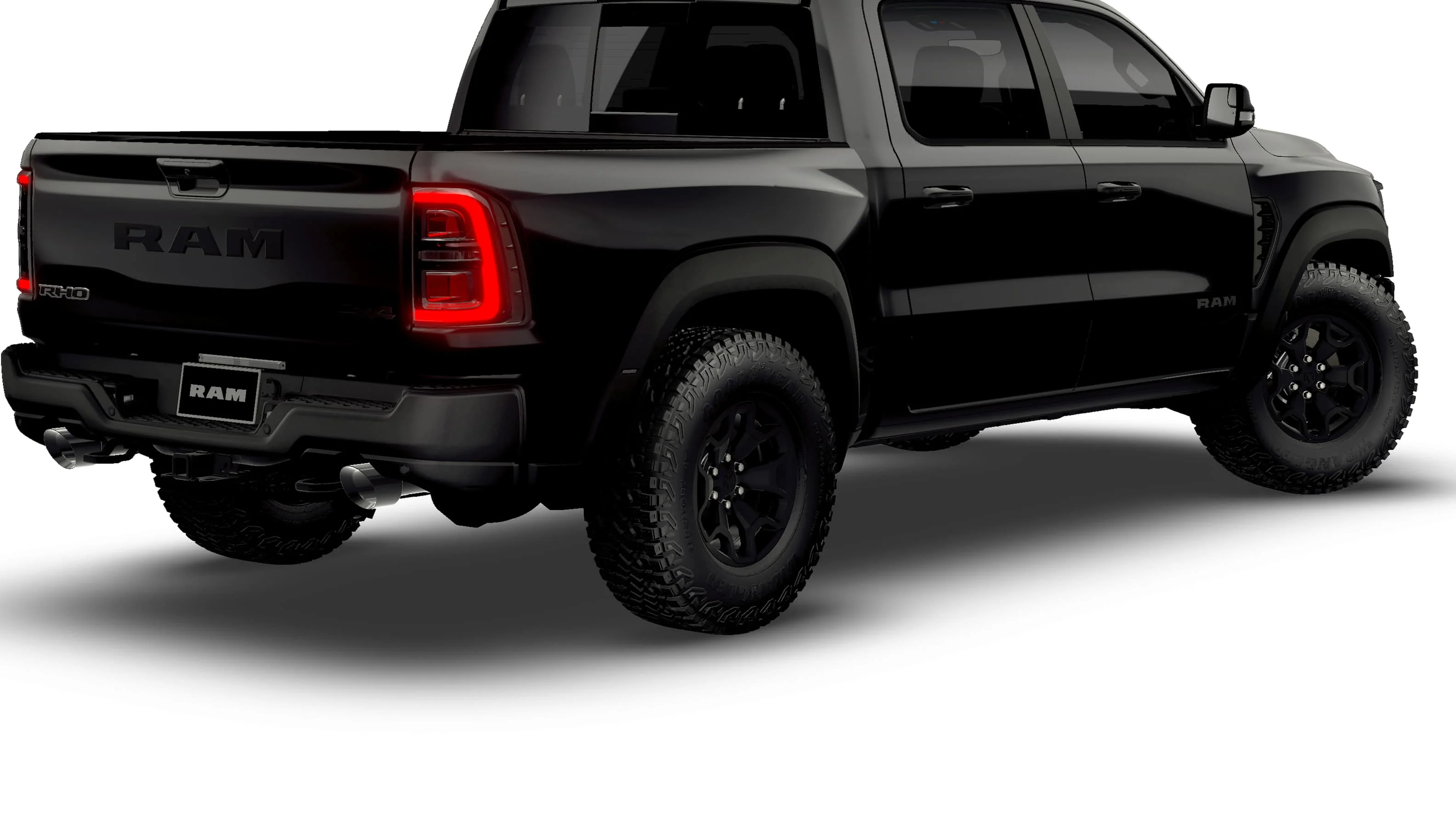 New 2026 Diamond Black Crystal Pearl-Coat Exterior Paint RAM RHO image 28