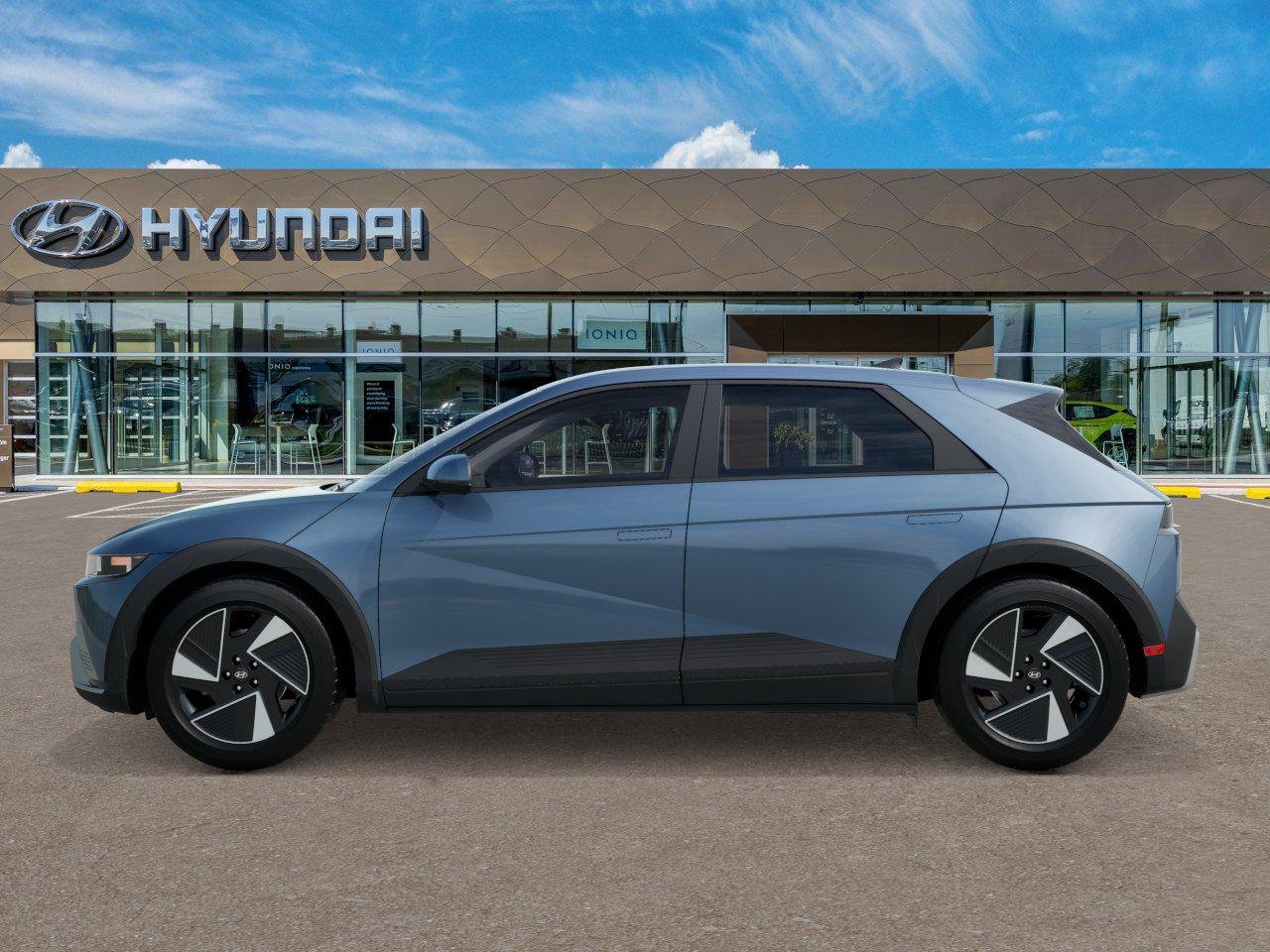 New 2026 Blue Hyundai SEL image 3