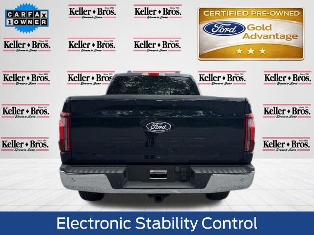 Certified Used 2025 Blue Ford Lariat 5.5ft Bed image 6